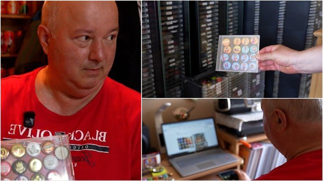 Įspūdinga panevėžiečio kolekcija – 46 tūkst. skirtingų kamštelių: seniausi skaičiuoja per 70 metų