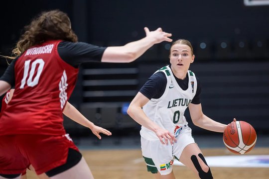 Lietuvos U20 merginų krepšino rinktinė Europoje liko šeštos