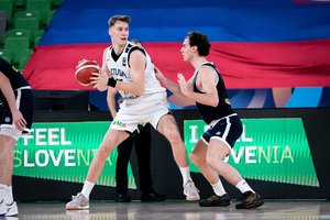 Lietuvos 20-mečiai krepšininkai neturėjo vilčių prieš serbus