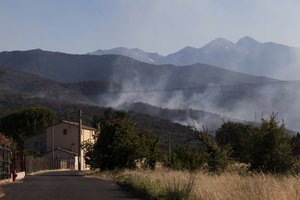 Netoli Paryžiaus esančiame Fontenblo miške siaučia didžiulis gaisras