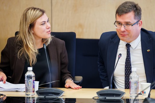 Iki šiol dėmesio vengusi I. Andriulaitytė prisistatė Seime: būsimai ministrei – liberalų ir konservatorių egzaminas