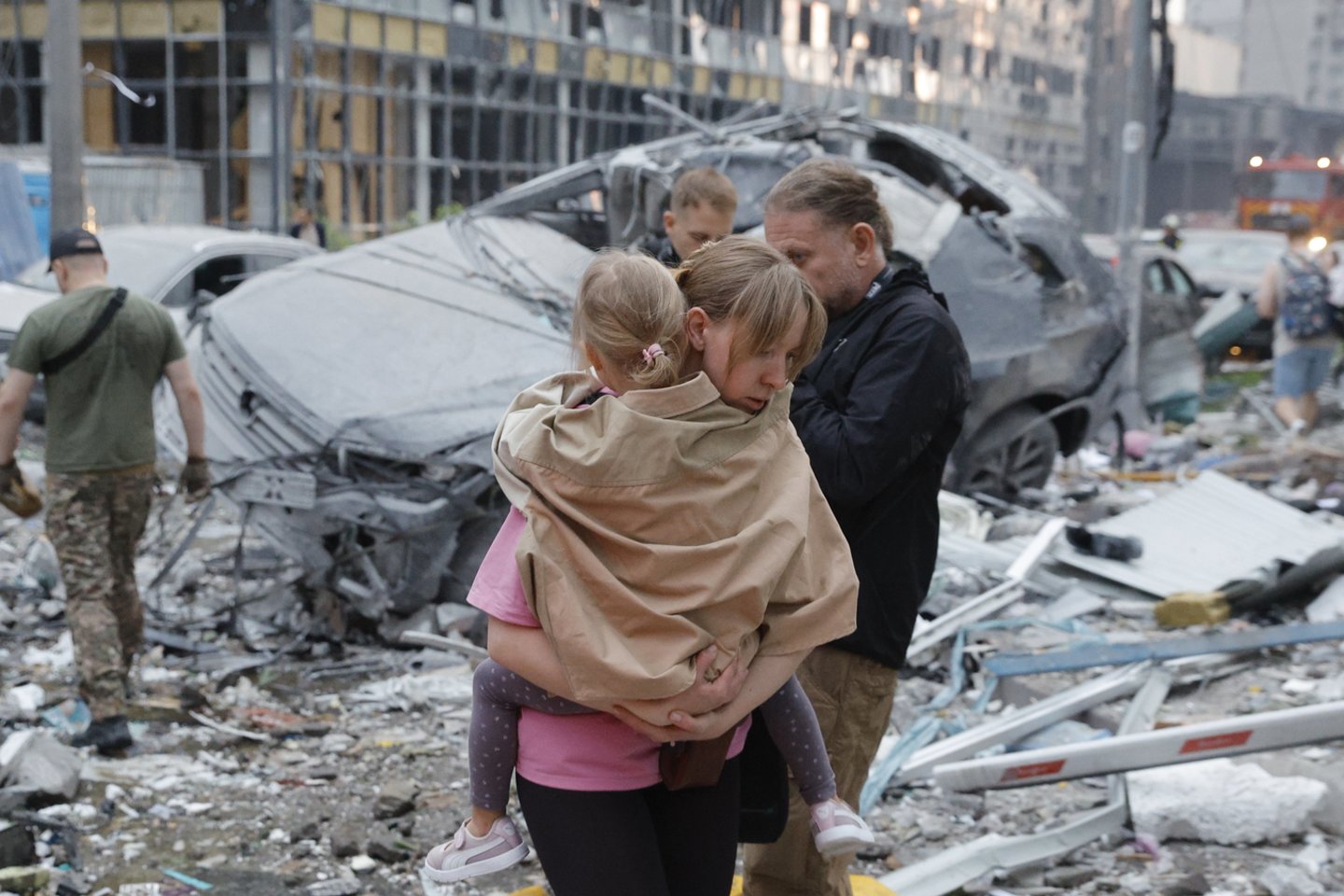 Karas Ukrainoje.<br>EPA/ELTA nuotr.