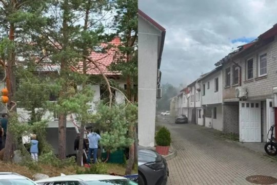 Nidoje kilo gaisras vadinamajame Šanchajuje: liepsnos apėmė į gyvenamąsias patalpas pertvarkytus garažus