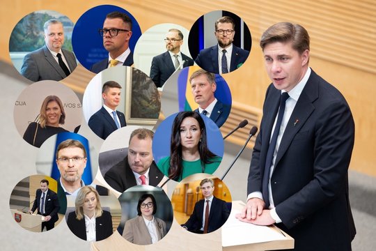 Darbą šiandien pradės Mindaugo Sinkevičiaus Vyriausybė: kaip atrodo naujasis Ministrų kabinetas?