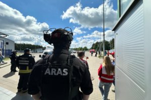 Į sprogmenį panaši savadarbė dėžutė Klaipėdoje ant kojų sukėlė „Arą“