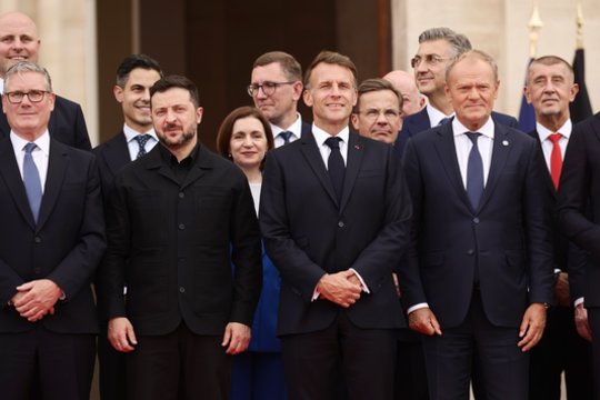 Kol V. Putinas svaidosi grasinimais, Europa stiprina savo pozicijas Ukrainoje: paskelbė apie naują gynybos programą