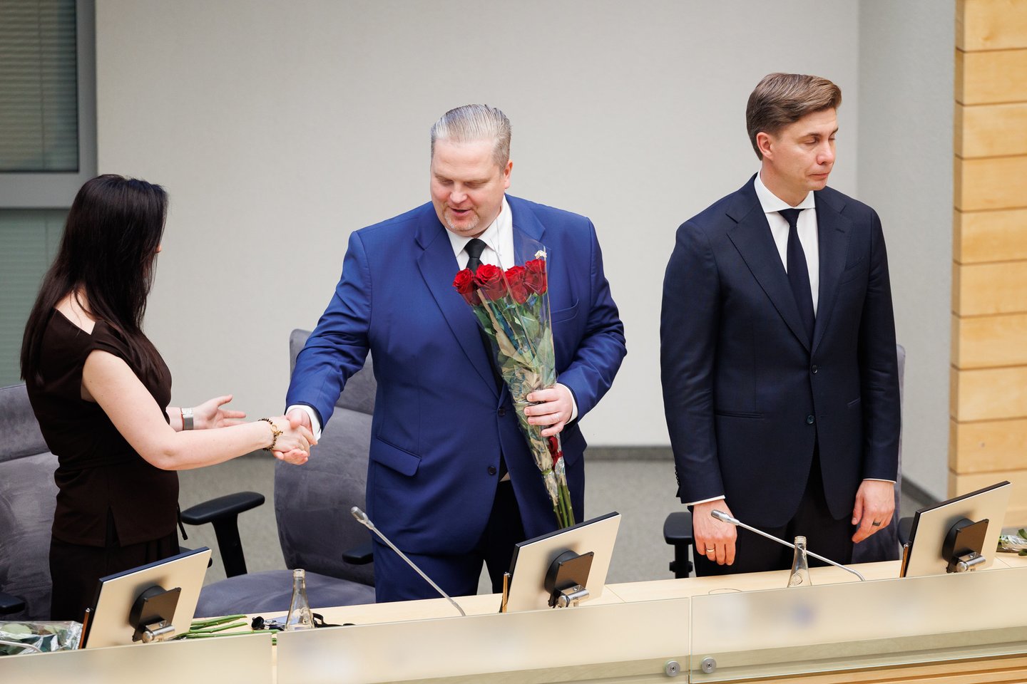 Vyriausybės programos tvirtinimas.<br>T. Bauro nuotr.
