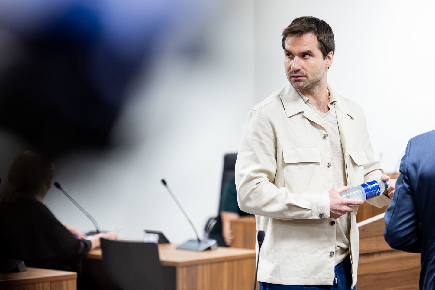 Vilniaus miesto apylinkės teisme pradedamas nagrinėti V. Germano, M. Navicko, A. Ambrazo ir A. Razmos baudžiamosios bylos teisiamasis posėdis.<br> Ž. Gedvilos / ELTA nuotr.