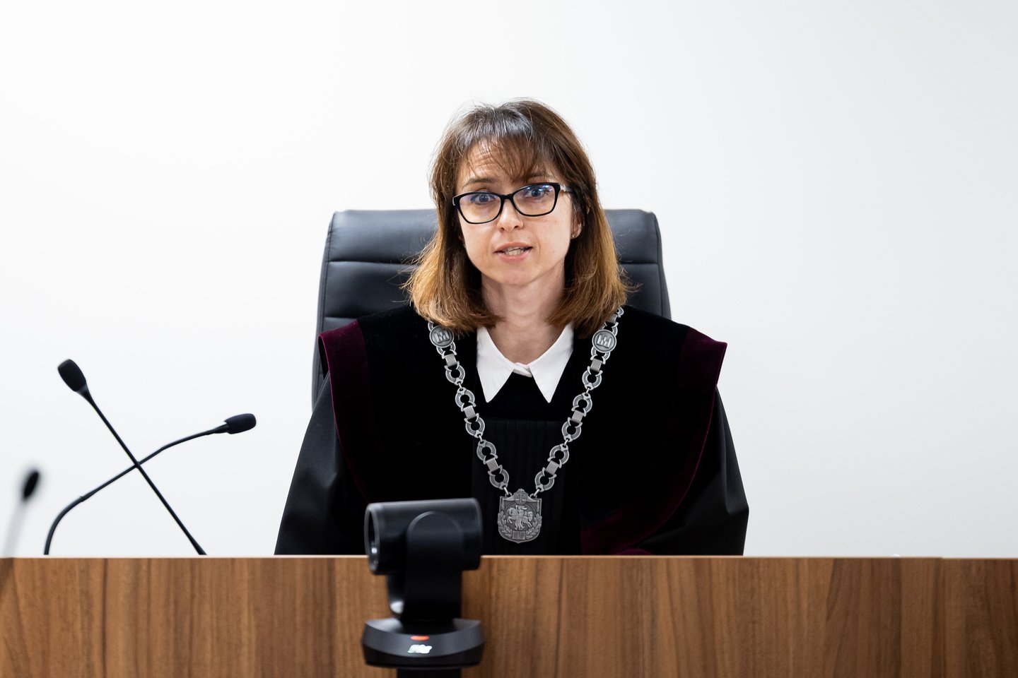 Vilniaus miesto apylinkės teisme pradedamas nagrinėti V. Germano, M. Navicko, A. Ambrazo ir A. Razmos baudžiamosios bylos teisiamasis posėdis.<br> Ž. Gedvilos / ELTA nuotr.