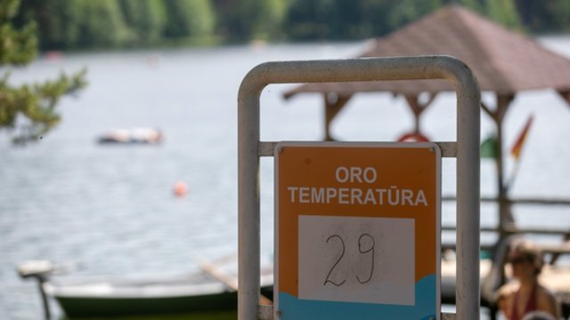 Oras išliks šiltas ir tvankus: vietomis gali silpnai palynoti
