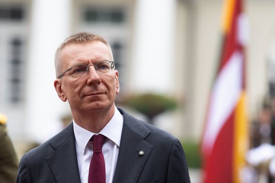 Su G. Nausėda susitikęs Latvijos prezidentas prabilo apie branduolinius ginklus