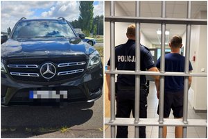 Lenkijos greitkelyje sučiuptas lietuvis, vairavęs Vokietijoje vogtą „Mercedes“