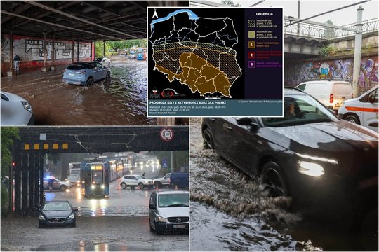 Dalį Lenkijos vėl siaubia audros: perspėja, kad tai – ne pabaiga