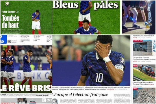Prancūzijos spauda apraudojo futbolo rinktinę: „Bastilijos diena sugriauta“