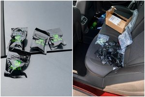Išradingas „dropų“ slėpimas nepadėjo – policija sulaikė kvaišalus platinusį vyrą