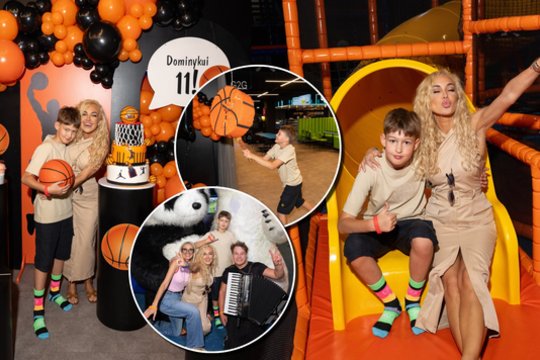 Oksana Pikul sūnaus gimtadieniui surengė krepšinio fiestą: atskleidė, kokią dovaną įteikė