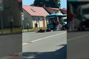 Per avariją Kaune nukentėjo motociklininkas