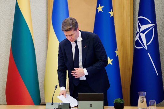 M. Sinkevičius kalbėjosi su Vokietijos kancleriu: mūsų valstybių strateginė partnerystė nėra tik deklaracija