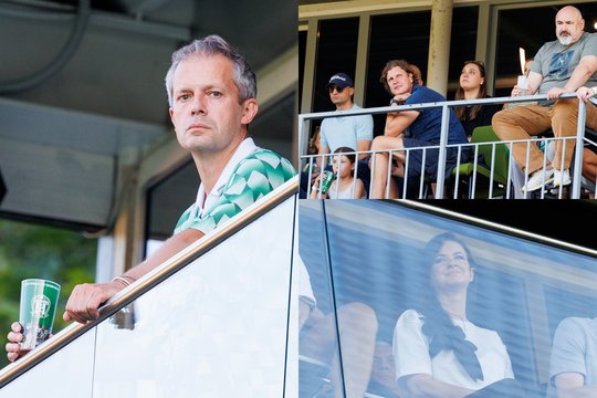 Futbolas Vilniuje sutraukė šalies grietinėlę: VIP tribūnoje – ir I. Ruginienė, ir šou verslo rykliai
