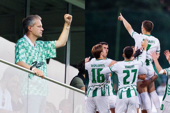 Šventė Vilniuje: „Žalgiris“ – kitame Europos Konferencijų lygos atrankos etape!