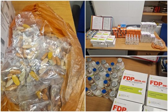 Iš Stambulo atskrido ne tik keleivis, bet ir 21 kg vaistų