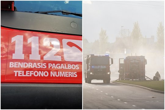 Tragedija Kupiškio r.: iš degančio namo išneštos moters atgaivinti nepavyko