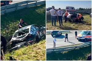 „Aurum 1006 km“ lenktynių treniruotėje – BMW „skrydis“ per atitvarus ir kraupoka avarija