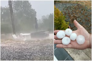 Košmaras Prancūzijoje: žmones pražudė iš dangaus krintantys ledo gabalai 