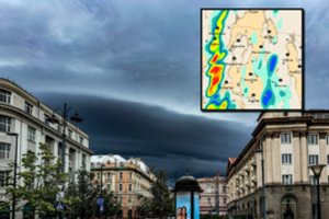 Sinoptikai – apie žaibiškas orų permainas: įspėja, kurią dalį Lietuvos talžys škvalas, kruša ir liūtys