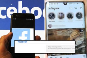 Sutriko „Facebook“ ir „Instagram“ veikla