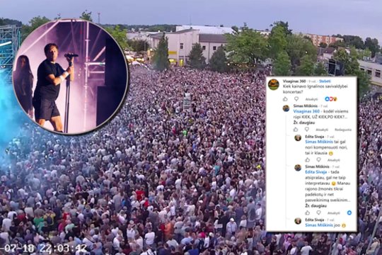 Parodė neįtikėtiną vaizdą, kaip atrodė Ignalina per Selo koncertą: Visaginas nepraleido progos įkąsti