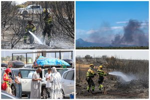 Ispanija ruošiasi naujai pragariško karščio bangai: miškuose jau siautėja ugnis