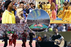 Pasaulio futbolo čempionato finale – įspūdingas žvaigždžių šou: pasirodė Madonna, Shakira ir J. Bieberis