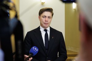 Premjeras Mindaugas Sinkevičius prakalbo apie netektį
