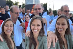 V. Uspaskichas paviešino vaizdo įrašą iš Turkijos: šalia – ir garsi Rusijos influencerė