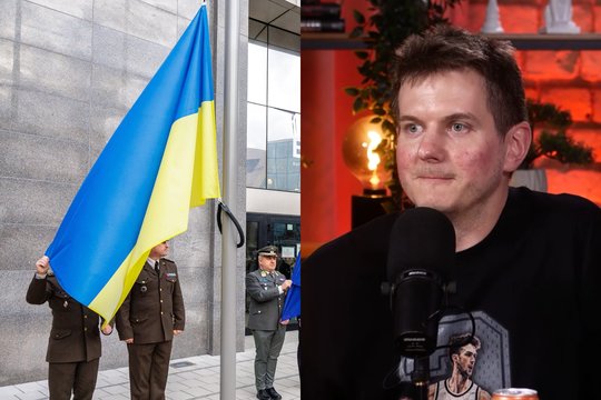 Garsus Lietuvos komentatorius tesėjo pažadą: visą honorarą už čempionatą paaukojo Ukrainai