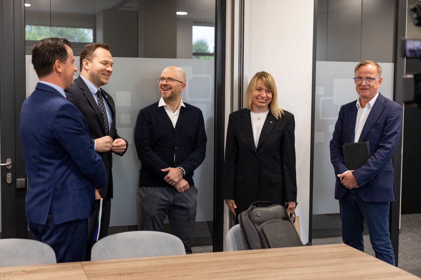 Pasirašytas susitarimas dėl naujos Vilniaus kino studijos projekto.<br> J. Kalinsko / ELTA nuotr.