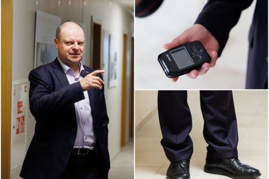 Kyšininkavimu įtariamam Sauliui Skverneliui laikinai nuimta apykojė