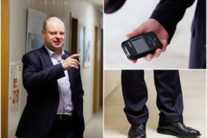 Kyšininkavimu įtariamam Sauliui Skverneliui laikinai nuimta apykojė
