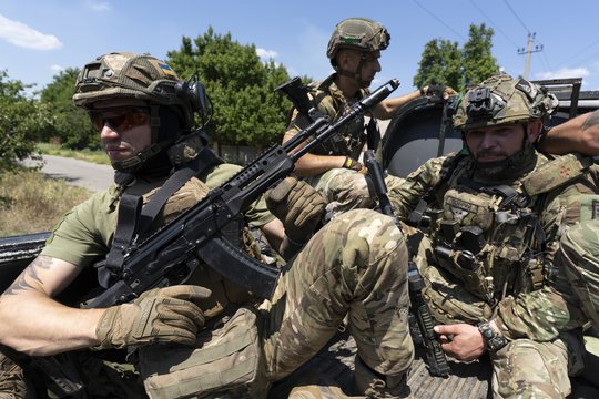 Karas Ukrainoje. Atskleidė įspūdingą ataką prieš Rusijos FSB