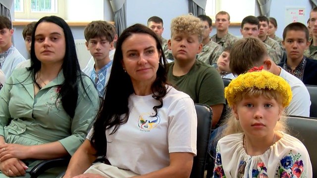 Į Generolo Jono Žemaičio Lietuvos karo akademiją atvyko vaikai iš Ukrainos: pasidalijo įspūdžiais