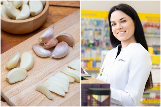 Česnakas gydo peršalimą? Vaistininkė atskleidė tikrąjį jo poveikį
