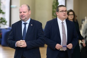 S. Malinauskas iškalbingai reagavo į S. Skvernelio pyktį dėl apykojės