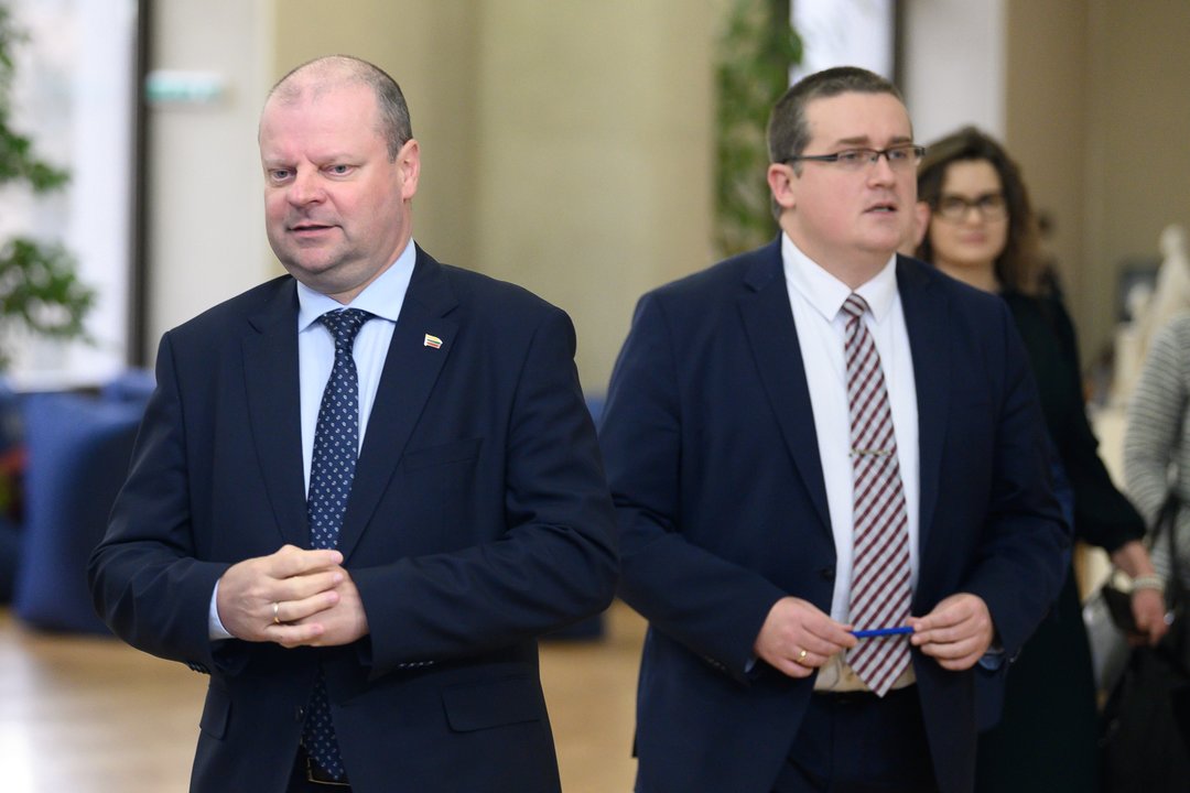 S. Malinauskas iškalbingai reagavo į S. Skvernelio pyktį dėl apykojės