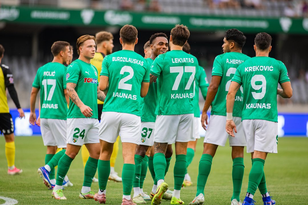 „Kauno Žalgiris“ iš Farerų salų sugrįžta su viltimi: „Klaksvik“ namų aikšte nepasinaudojo