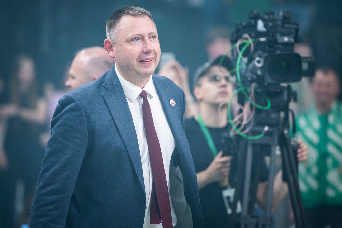 Juventus direktorius Eimantas Skersis<br>LKL, kurią remia Betsson/R.Luko