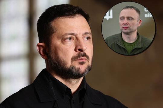 V. Zelenskio paskirtas naujasis Ukrainos ginkluotųjų pajėgų vadas prabilo: pasiuntė aiškią žinią