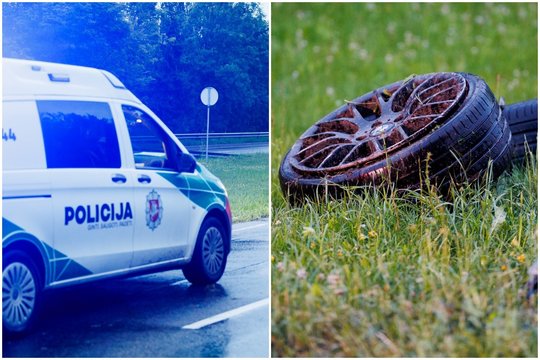 Per avariją Vilkaviškio r. sužeisti keturi žmonės