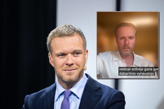Seniai matytas Gabrielius Landsbergis pasirodė netikėtai pasikeitęs: traukė viena detalė
