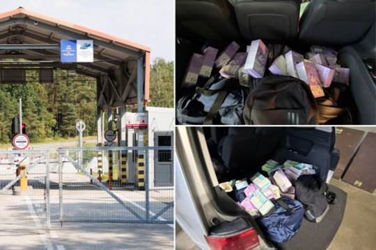 Automobilyje iš Baltarusijos – netikėtas krovinys: pričiupo slepiant tarp asmeninių daiktų